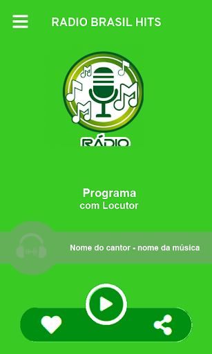 Rádio Brasil Hits Screen 2