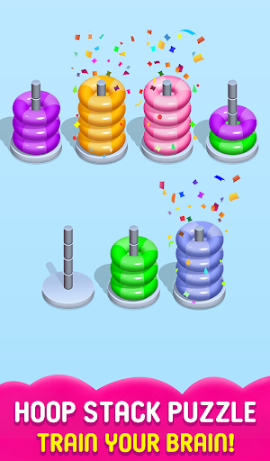 Stack Sort Puzzle - Color Sort - Hoop Sort Stack 1.0 screenshots 2