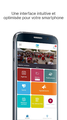Android application Is-sur-Tille screenshort