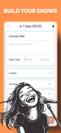 Stand-Up Writer: Jokes & Shows Screenshot 2 - AppWisp.com