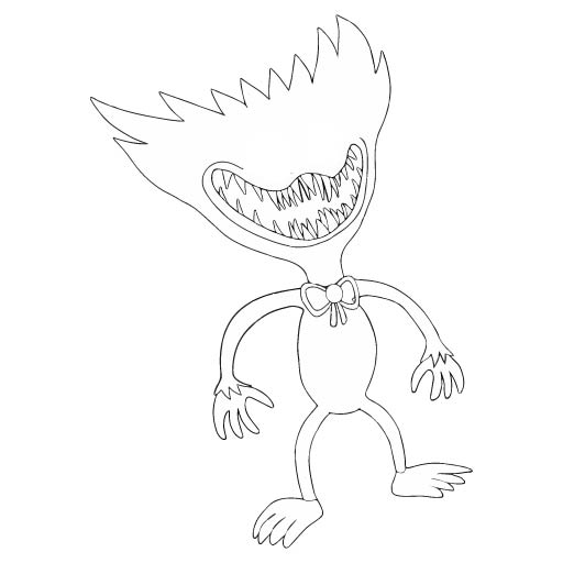 How to draw hugi wagy logo