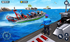 米国警察の船追跡ゲームのおすすめ画像1