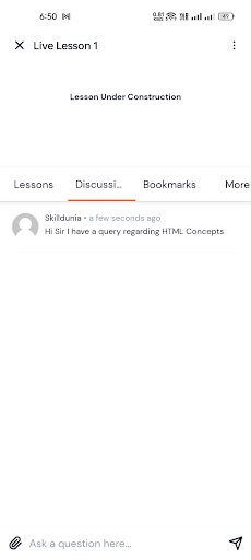 Skill Dunia LMS Screen 3