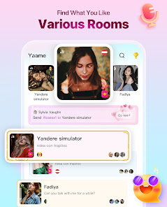 Captura 13 Yaame-Group Voice Chat Rooms android