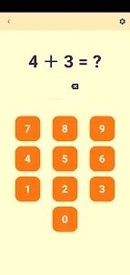 Math Game - arithmetic, number