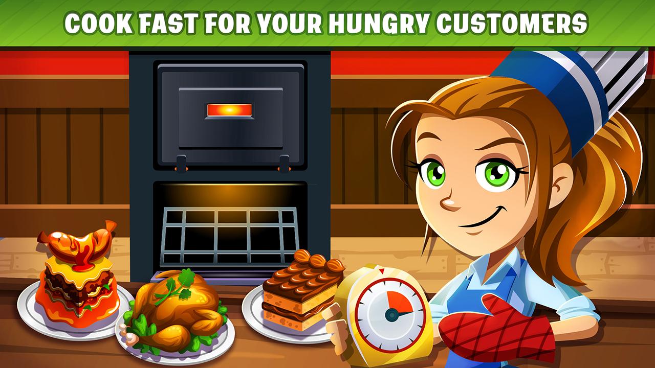 Android application Cooking Dash screenshort