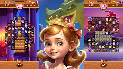 Android application Alicia & Max kids Brain Puzzle screenshort