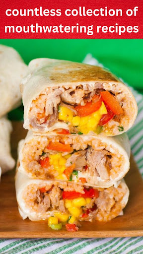 Android application Burritos Recipes screenshort