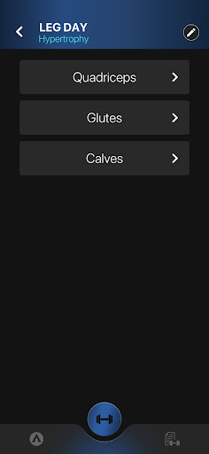GymApp Fitness Screen 3