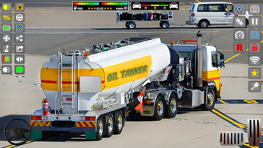 Oil Tanker Game - Driving Game Screen 2