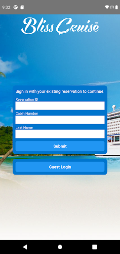 Android application Bliss Cruise Official screenshort
