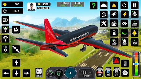 Flight Simulator : Plane Games