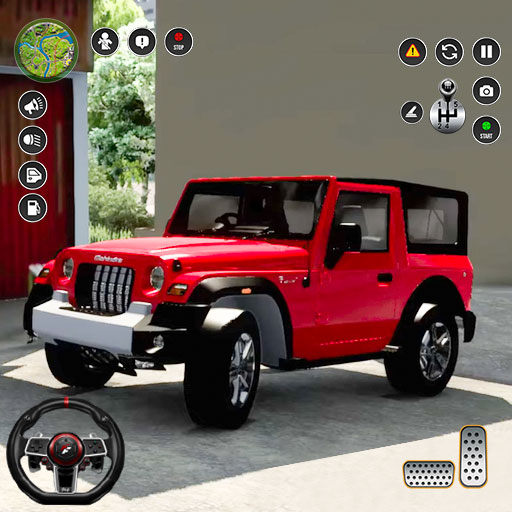 SUV Jeep Offroad Jeep Games Logo