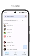 Contacts screenshot 1