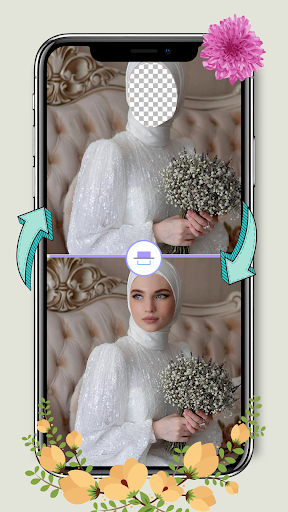 Baju Pernikahan Muslim Wanita Screen 3