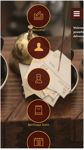 Android application Garden Express screenshort