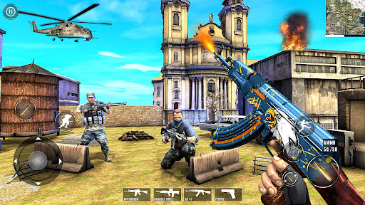 FPS Shooting Games Offline MOD APK (Premium/Unlocked) screenshots 1