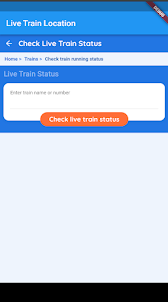 Rail Enq: Live Train Location