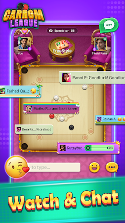 Game screenshot Carrom League: Friends Online apk download