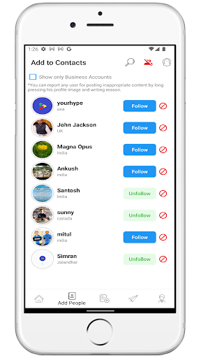 Yourhype: Watch, Listen, Read Screen 3