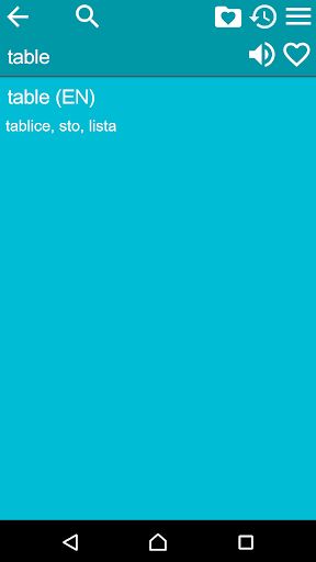 Serbian English Dictionary Screen 3