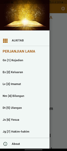 Android application Alkitab Audio screenshort