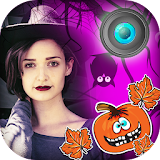 Scary Halloween Photo Editor With Halloween Frames icon