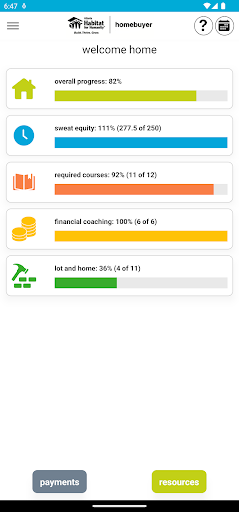 Atlanta Habitat Homebuyer Screen 2