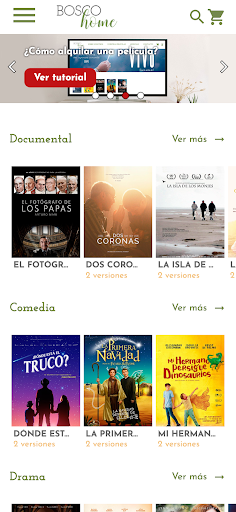 Android application Bosco screenshort