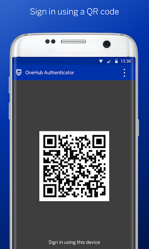Android application OneHub Authenticator screenshort