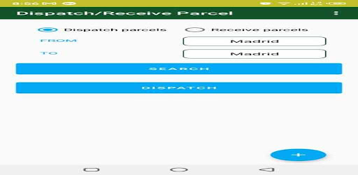 GreennlineParcel Screen 2