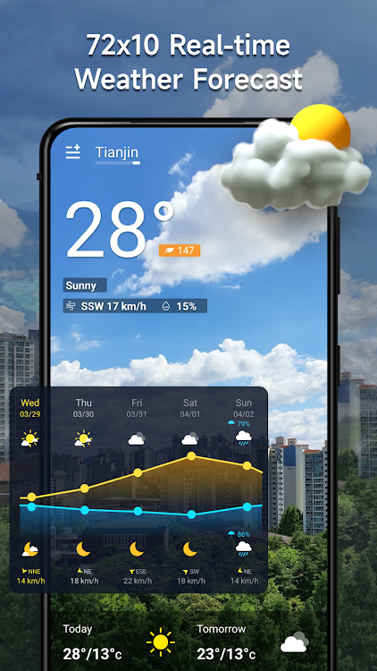 Weather: Live radar & widgets - 1.25.5 - (Android)
