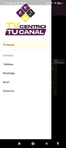 Android application TV Centro screenshort