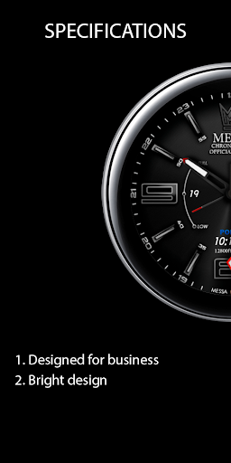 Messa Watch Face TE50 Police Screen 3