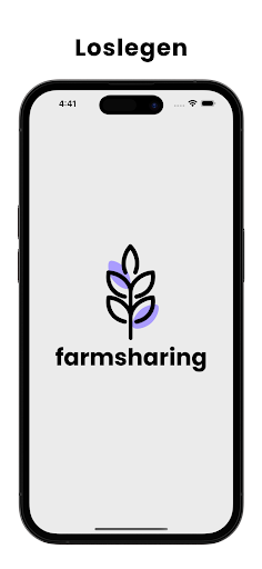 Android application Farmsharing screenshort