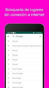 Captura de Pantalla 3 Mapa de Portugal offline + Guí android