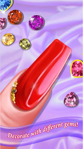 Nail Art Salon Girls Game Screen 2