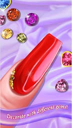 Nail Art Salon Girls Game