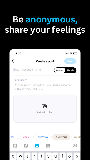 Moots - Be Anonymous Be Real! Screen 2