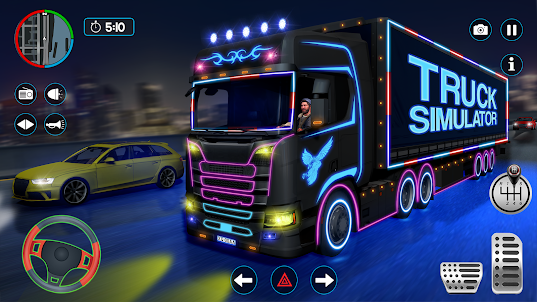Driving Truck Games Simulator