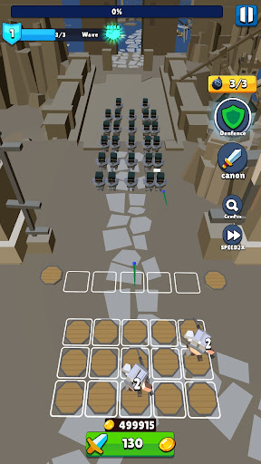 Android application Merge Shooter screenshort