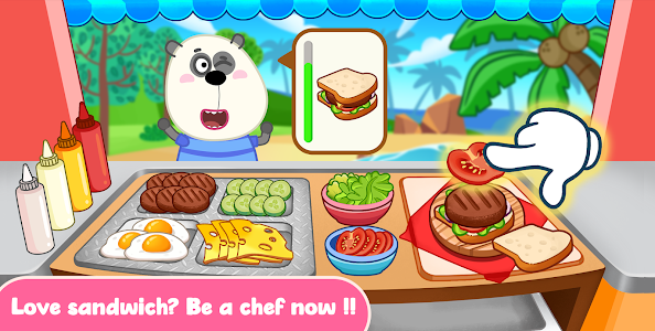 Wolfoo Cooking Game - Sandwich Unknown