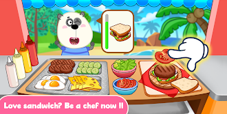 Game screenshot Wolfoo Cooking Game - Sandwich mod apk
