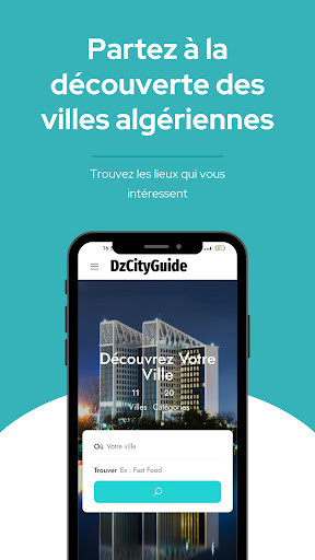 Android application DzCityGuide screenshort