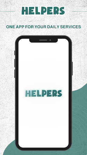 Android application Helpers App screenshort