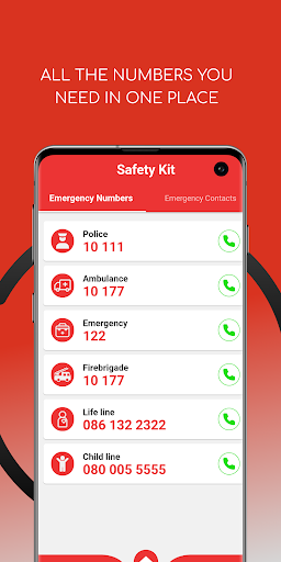 Safety Kit - Safety Companion Screen 2