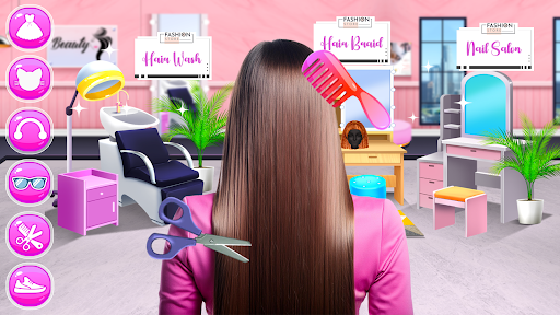 Realistic Girl Hair Salon screenshot 16