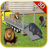 City Zoo Animal Transport 3D icon