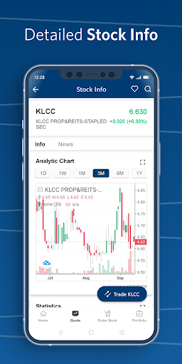 eInvest Mobile Screen 3