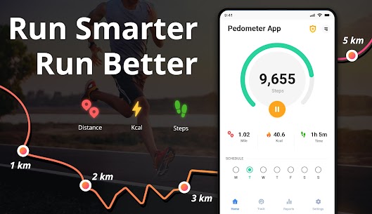 Schrittzähler Pedometer App App Herunterladen 5